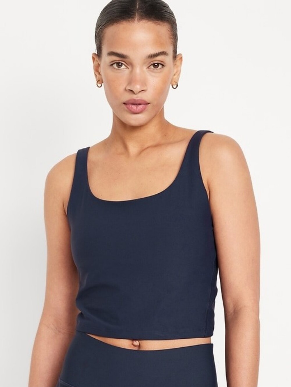 Old Navy Powersoft Longline Sports Bra - Dusk Navy